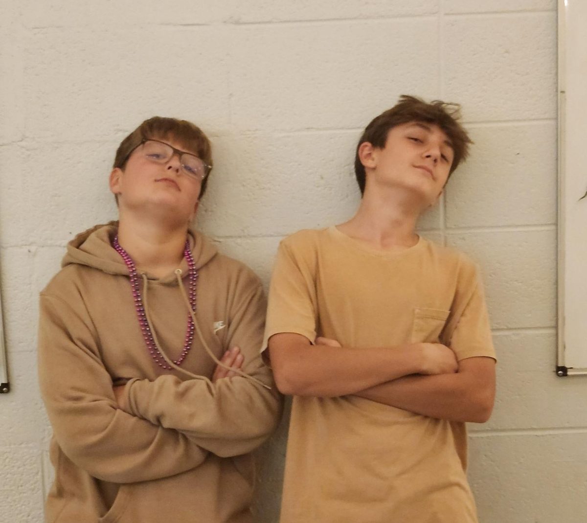 Samuel Ashley left, Levi Sexron right