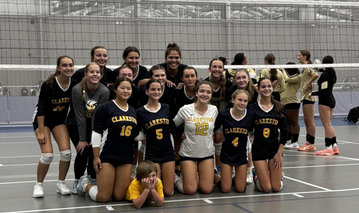 Clarkston's freshman volleyball team is starting the season off with a bump!