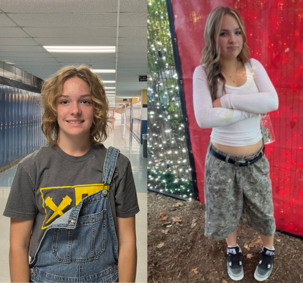 Lia Gilbert, left. Lexi Hotchkin, right.