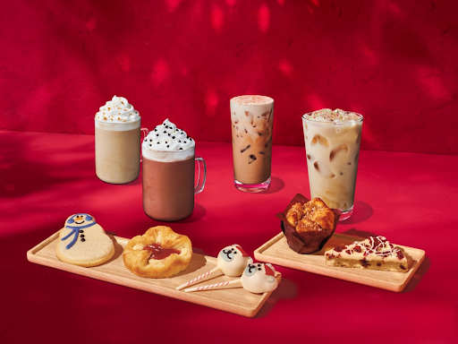 Starbucks menu 2025, image by Starbucks
