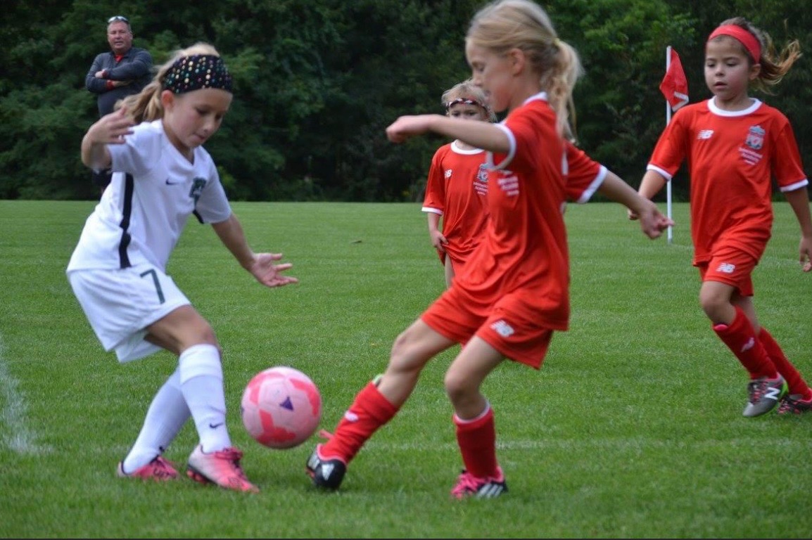 This is a photo of Audrey and Lola when they were 7 and they still play together to this day. 