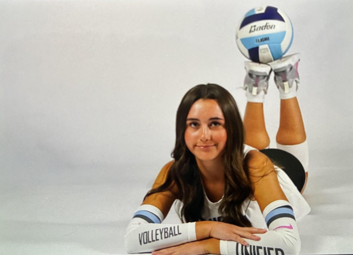 Emily Duhaime's volleyball picture
