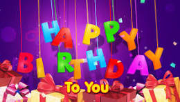 Happy Birthday YouTube Sign 